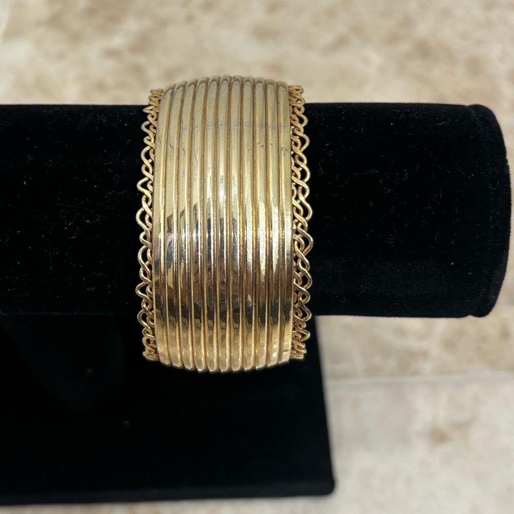 Volupte Signed Vintage Cuff Bracelet